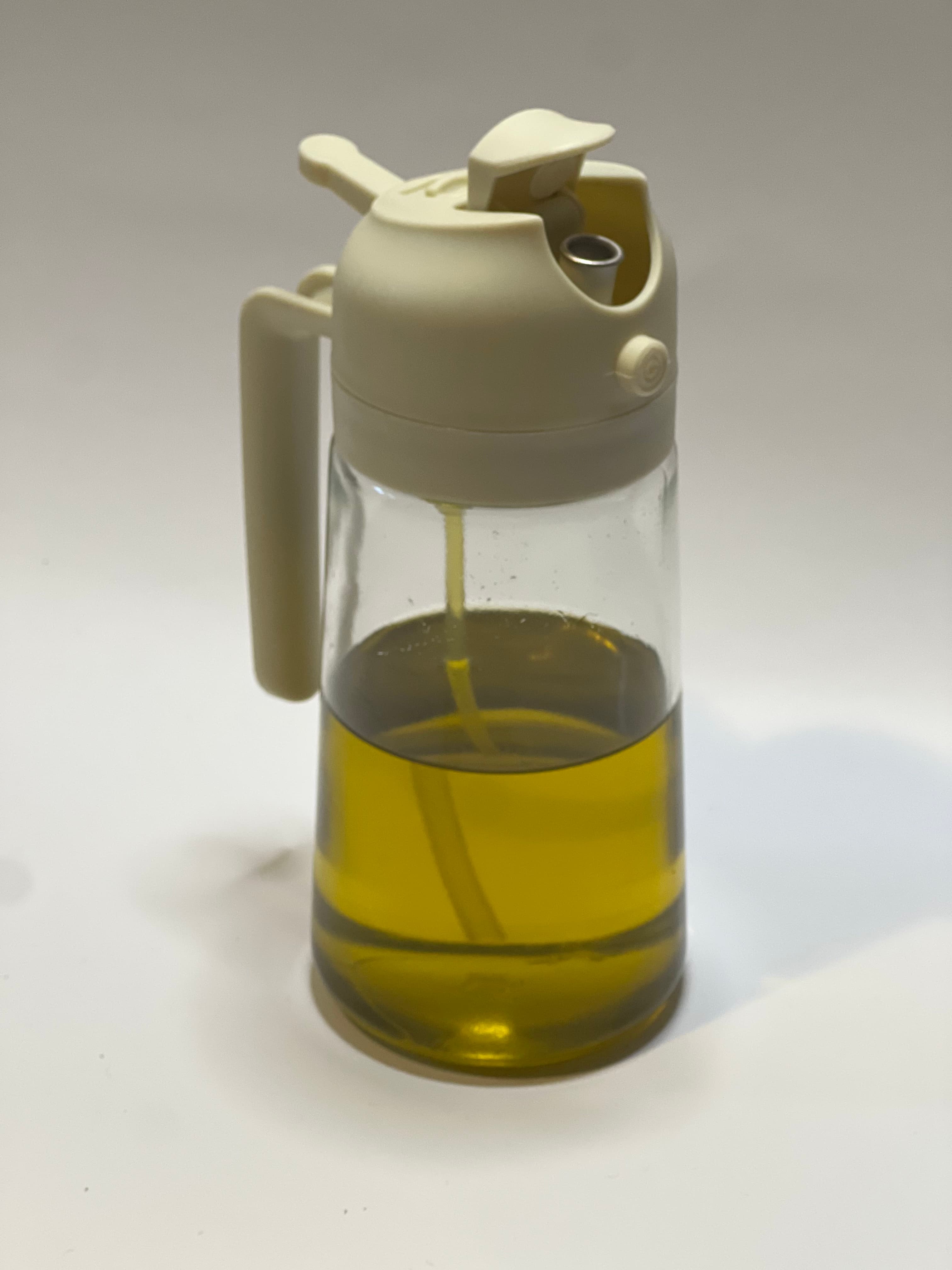 Szklany Dozownik Oleju 2w1 Funkcja Sprayu