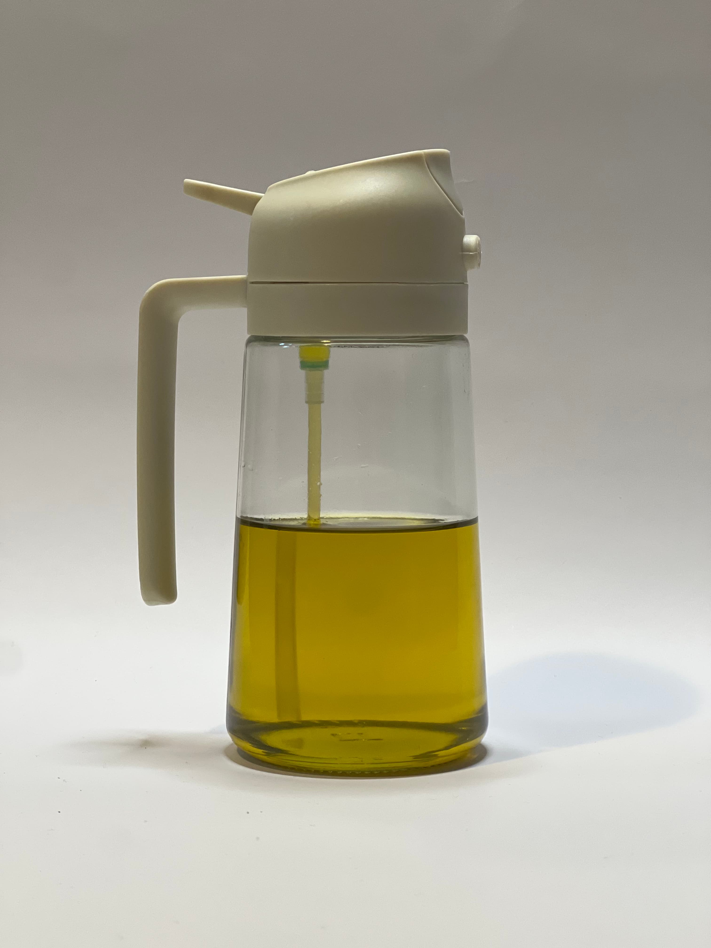 Szklany Dozownik Oleju 2w1 Funkcja Sprayu